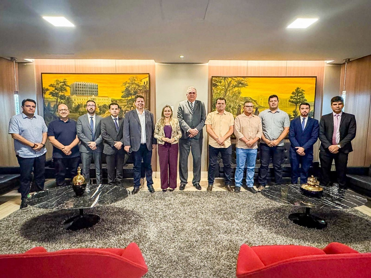 AUDIÊNCIA COM O PRESIDENTE DO TRIBUNAL DE JUSTIÇA DA PARAÍBA.